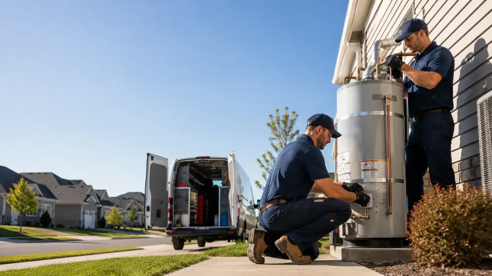 Water Heater Installation in Delphos, OH